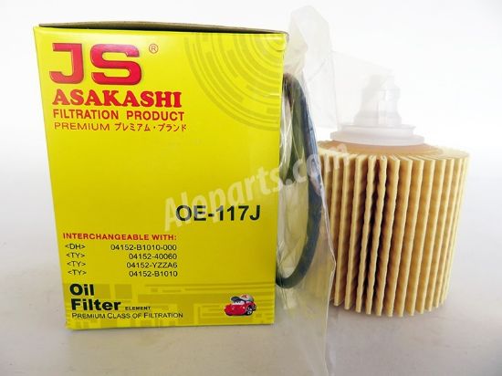 Ảnh của JS Asakashi OE117J - Lọc dầu (nhớt) giấy