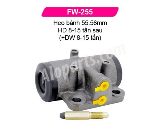 Ảnh của JT 1FW255 - Heo bánh 55.56mm (kar0128cg) hd 8-15 tấn sau (+dw 8-15 tấn)