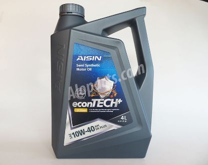 Ảnh của Aisin ESSN1044PN - Dầu nhớt động cơ bán tổng hợp 10w40 sn plus econtech+ 4l