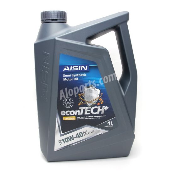 Ảnh của Aisin ESSN1044PN - Dầu nhớt động cơ bán tổng hợp 10w40 sn plus econtech+ 4l